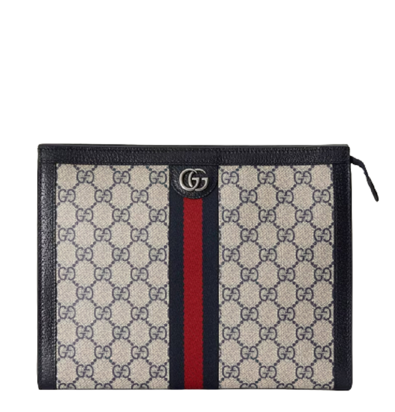  Túi Gucci Nam Ophidia GG Pouch 'Beige Blue' 