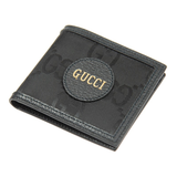  Ví Nam Gucci Short Fold Of The Grid 'Black' 