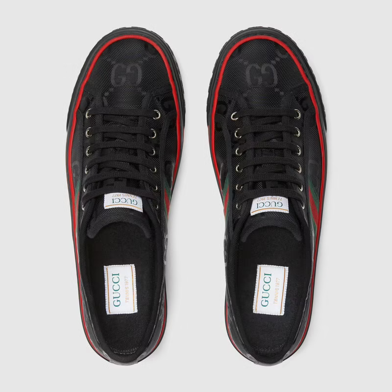  Giày Nam Gucci Off The Grid Sneaker 'Black Red' 