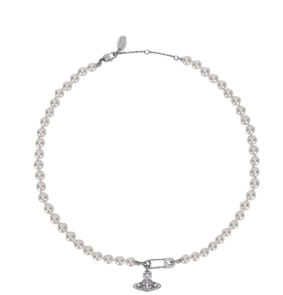  Dây Chuyền Nữ Vivienne Westwood Lucrece Necklace 'Silver' 