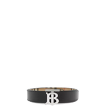  Thắt Lưng Nam Burberry Reversible Monogram Motif Vintage Check Belt 'Archive Beige' 
