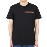  Áo Nam Alexander McQueen Alphabet Pattern Neck 'Black' 