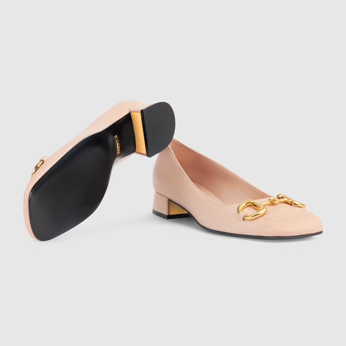 Giày Nữ Gucci Ballet Flat With Horsebit Leather ‎645600C9D006705 LUXITY