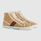  Giày Nam Gucci Tennis 1977 Sneaker 'Butter Suede' 