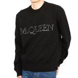  Áo Nam Alexander McQueen Embroidered Knit 'Black' 