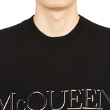  Áo Nam Alexander McQueen Embroidered Knit 'Black' 