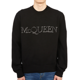  Áo Nam Alexander McQueen Embroidered Knit 'Black' 