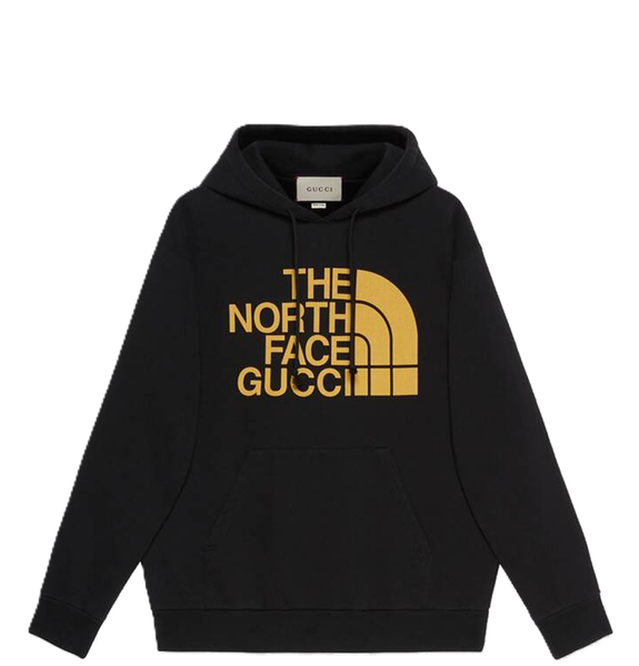  Áo The North Face x Gucci  Print Hoodie 'Black' 