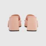  Dép Nữ Gucci Slide Sandal With Horsebit Leather 'Pink' 