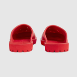  Dép Nam Gucci Slip On Sandal GG Rubber 'Red' 