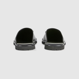  Giày Nam Gucci Slipper With Horsebit Leather 'Black' 