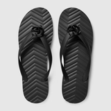  Dép Nam Gucci Chevron Thong Sandal 'Black' 