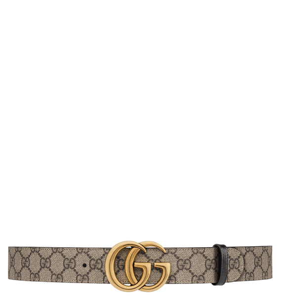  Thắt Lưng Nam Gucci Marmont Reversible Belt 'Ebony' 