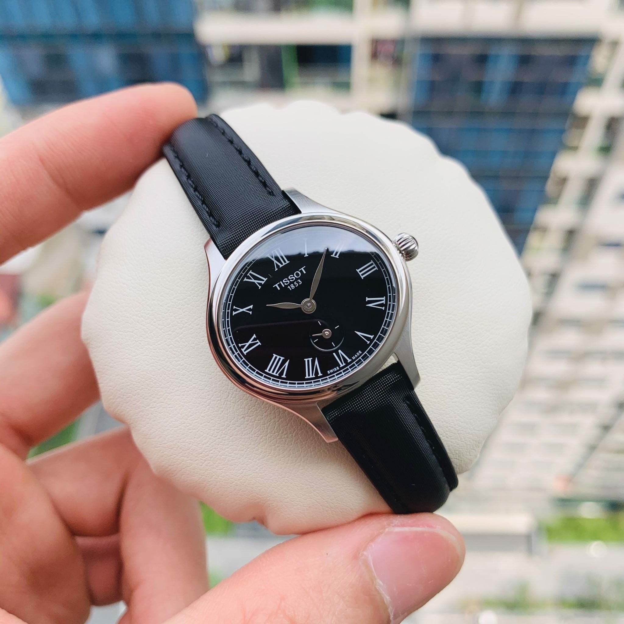  Đồng Hồ Nam Tissot Bella Ora Piccola 'Black' Dial 
