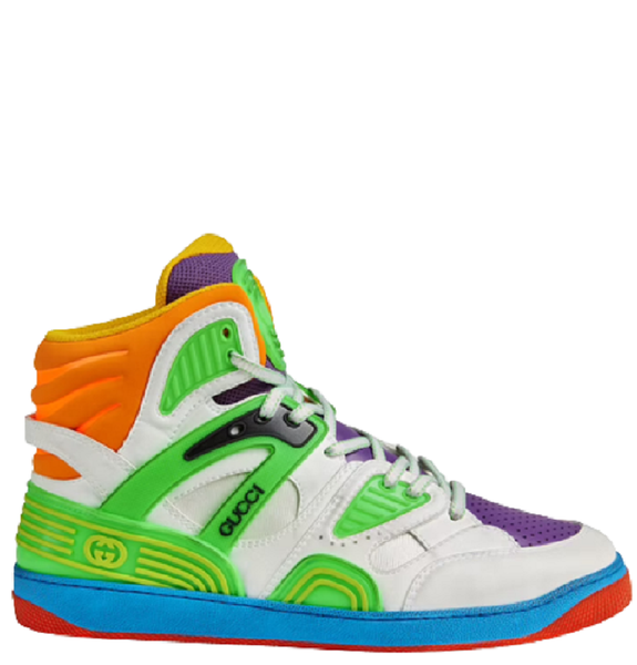  Giày Nam Gucci Basket Sneaker 'Multicolor' 