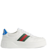  Giày Nam Gucci Sneaker With Web 'White' ‎‎ 