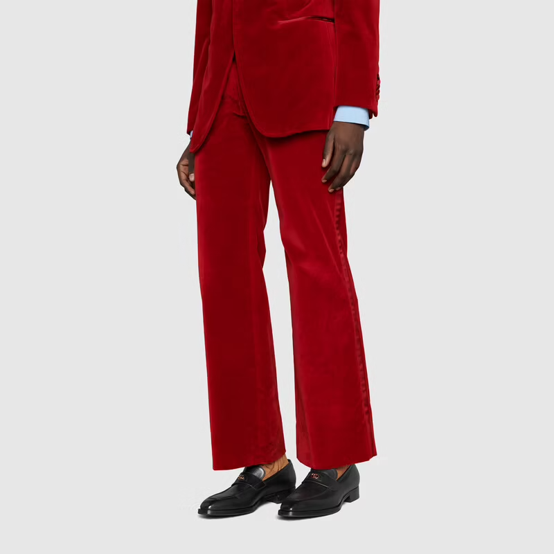  Giày Nam Gucci Loafer With Interlocking G 'Smooth Black' 