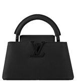  Túi Nữ Louis Vuitton Capucines East-West Mini Bag 'Black' 