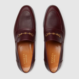  Giày Nam Gucci Loafer Horsebit Leather 'Bordeaux' 