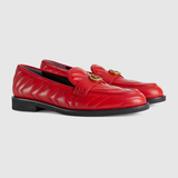  Giày Nữ Gucci Loafer Double G 'Red' 