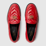  Giày Nữ Gucci Loafer Double G 'Red' 