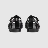  Dép Nam Gucci Sandal With Double G 'Black' 