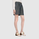  Dép Nữ Gucci Sandal With Bamboo Buckle Leather 'White' 