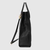  Túi Nữ Gucci Large Tote With Gucci Logo 'Black' 