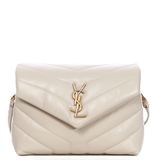  Túi Nữ Saint Laurent Loulou Toy Quilted 'Cream' 