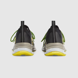 Giày Nam Gucci Run Sneaker Technical Knit Fabric 'Black' 
