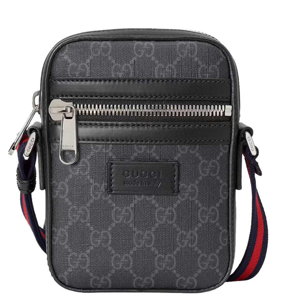  Túi Nam Gucci GG Messenger Bag 'Black' 