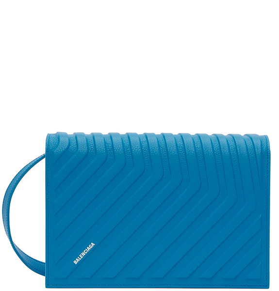  Túi Nam Balenciaga Car Camera Bag Grained Calfskin 'Blue' 