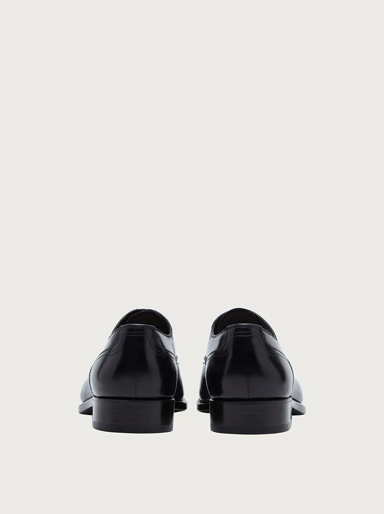  Giày Salvatore Ferragamo Nam Gancini Oxford 'Dark Blue' 