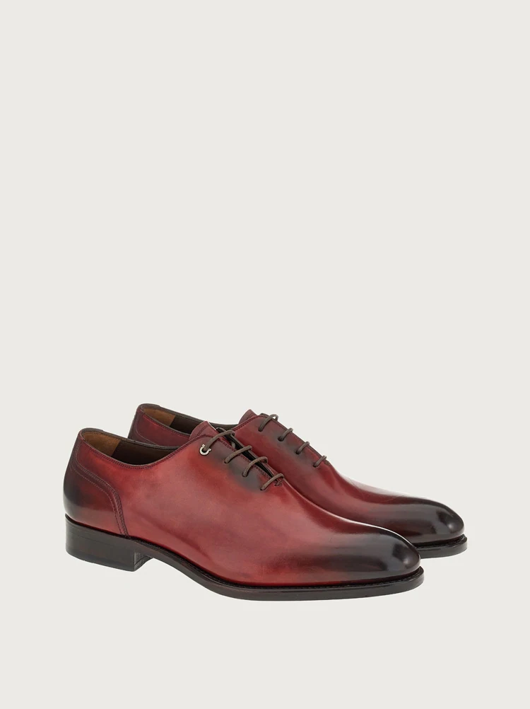  Giày Salvatore Ferragamo Nam Gancini Oxford 'Red' 