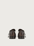  Giày Salvatore Ferragamo Nam Double Monkstrap Stone 'Brown' 