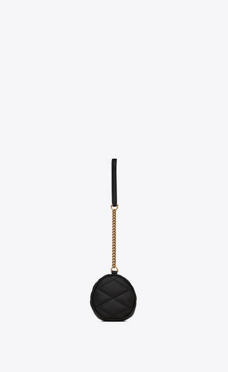  Túi Nữ Saint Laurent Sade Mini Quilted Lambskin 'Black' 