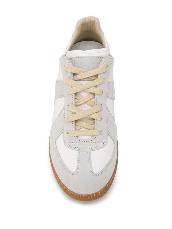  Giày Nữ Maison Margiela Calfskin Replica Sneakers 'White' 