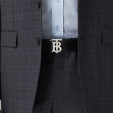  Thắt Lưng Nam Burberry Reversible Monogram Motif Leather Belt Black 
