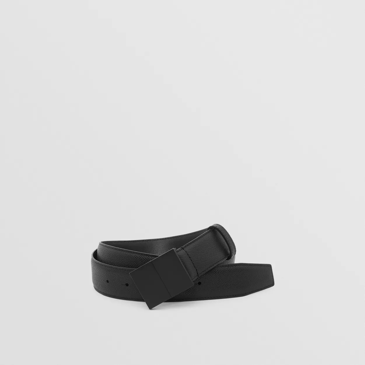  Thắt Lưng Nam Burberry Grainy Leather Belt 'Black' 