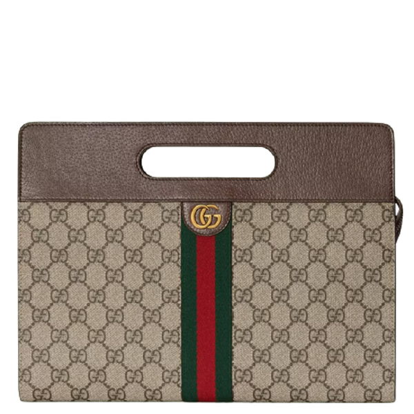  Túi Gucci Nam Ophidia Top Handle Pouch 'Beige' 