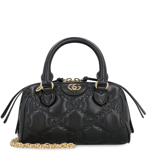  Túi Nữ Gucci Quilted Leather Handbag 'Black' 