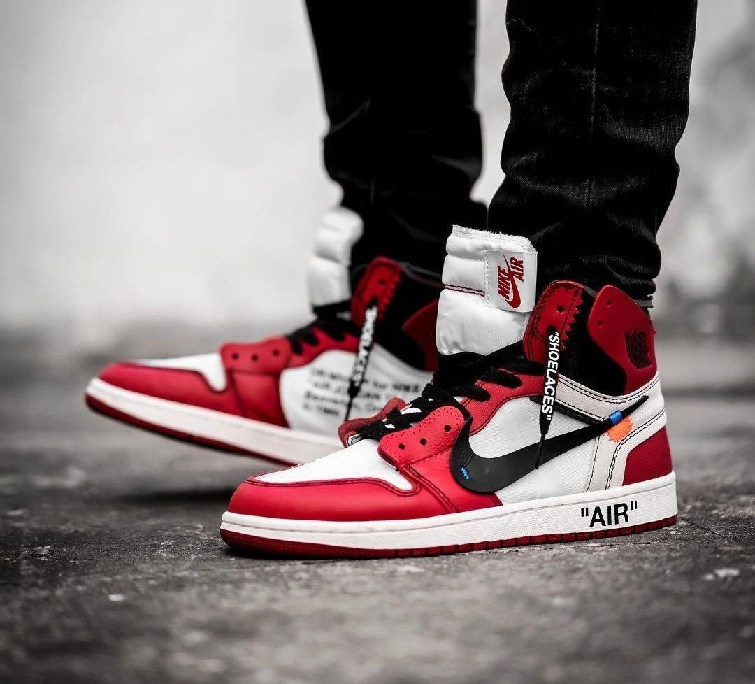 Giày Nike Air Jordan 1 Retro High Off-White 'Chicago' AA3834-101 – LUXITY