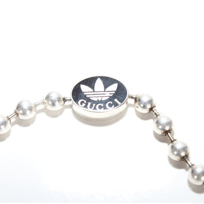 Vòng Tay Nữ Gucci x Adidas Charm Bracelet 'Silver' 702860
