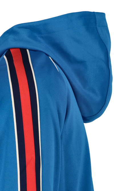  Áo Gucci Logo Print Hoodie 'Blue' 