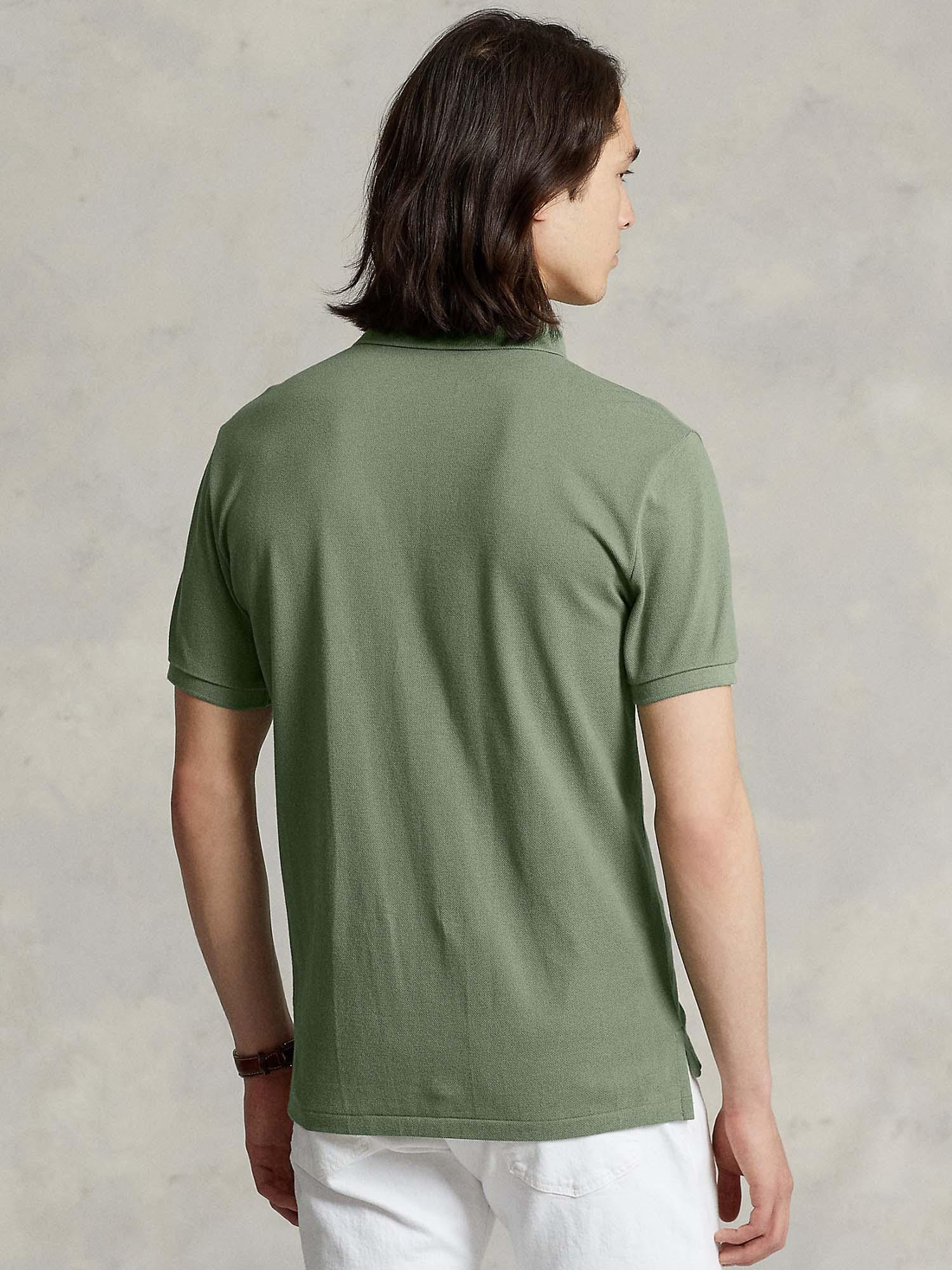  Áo Nam Polo Ralph Lauren Classic Slim Fit 'Olive Green' 