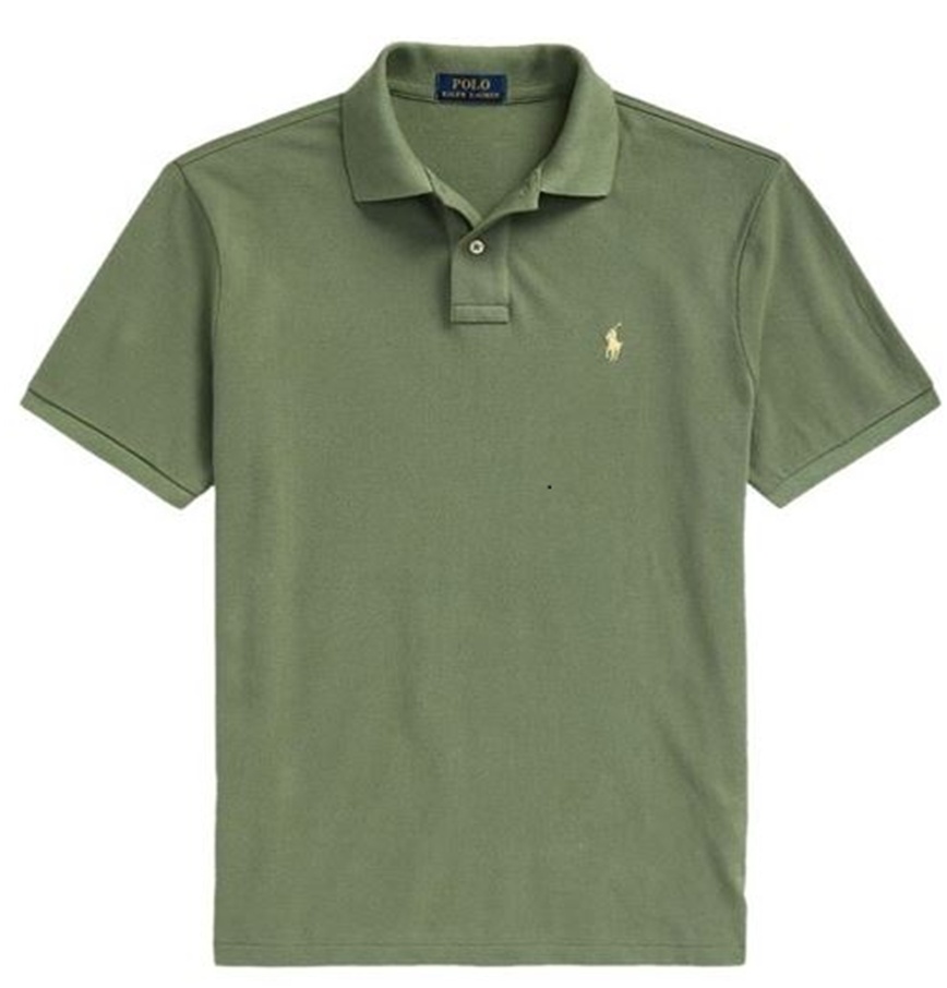  Áo Nam Polo Ralph Lauren Classic Slim Fit 'Olive Green' 