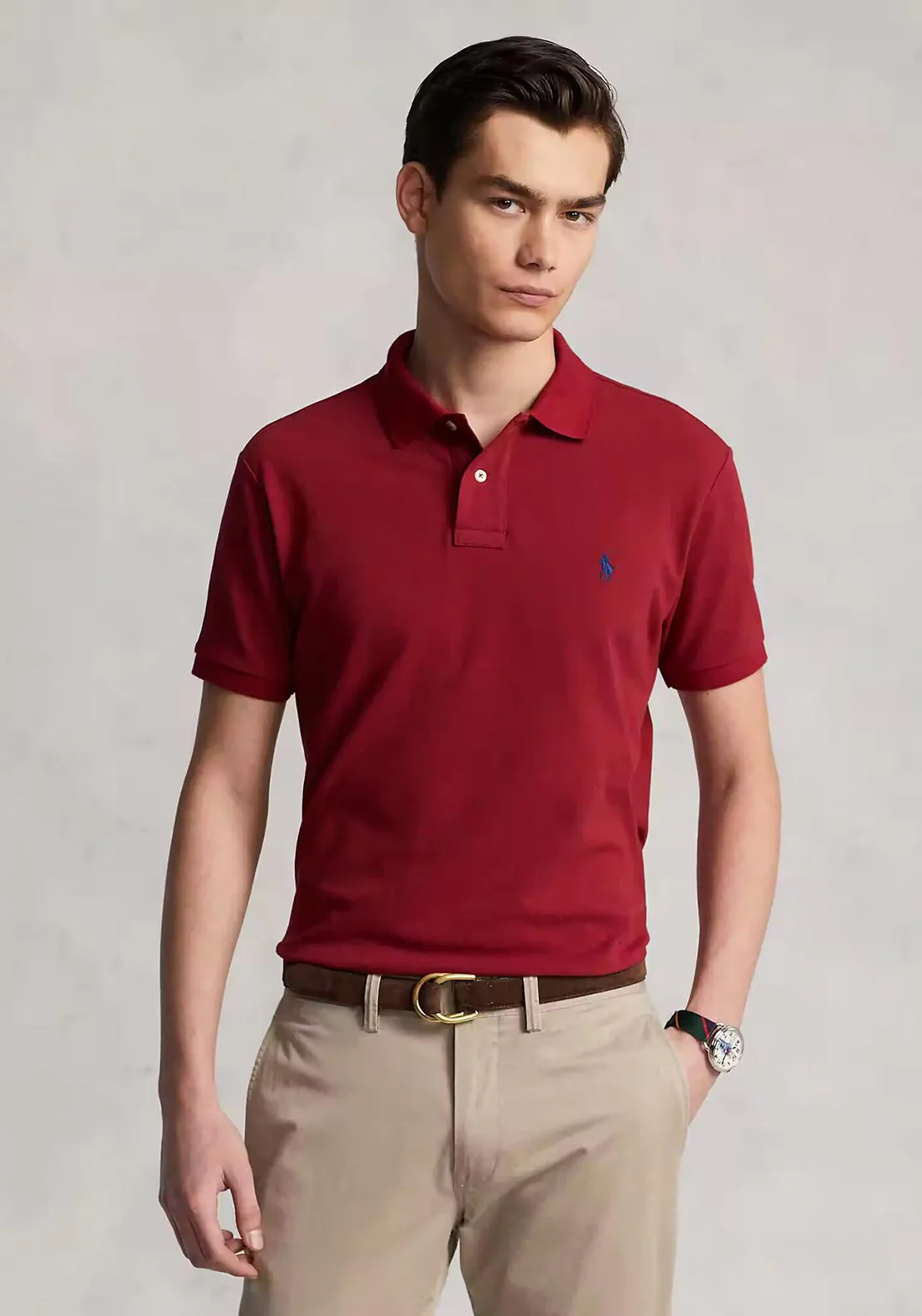  Áo Nam Polo Ralph Lauren Classic Shirt 'Red' 