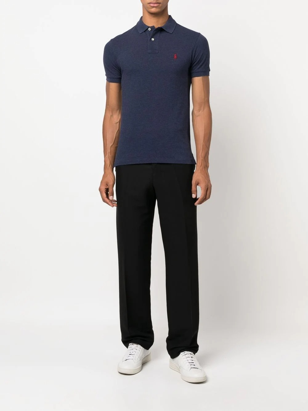  Áo Nam Polo Ralph Lauren Slim Fit 'Navy' 