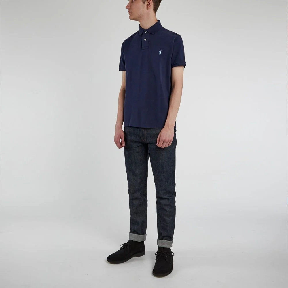  Áo Nam Polo Ralph Lauren Custom Fit Shirt 'Navy' 