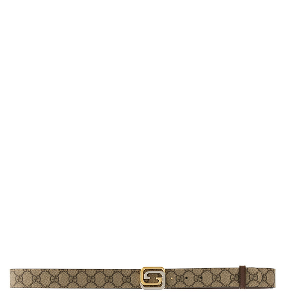  Thắt Lưng Nam Gucci Square Leather Cross Buckle 'Dark Brown' 